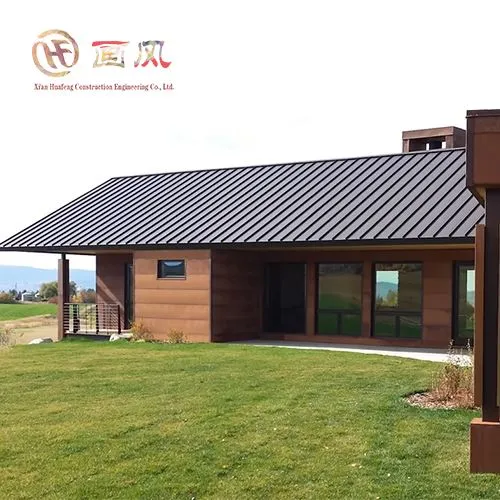 Standing Seam Hlau Porch Roof